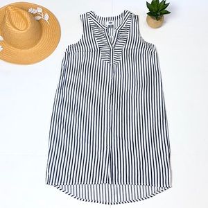 Blue and White Striped Old Navy Dress